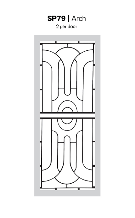 Designer Security Door Style 8
