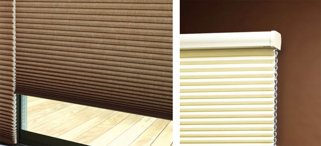 Cellular Blinds honeycomb detail