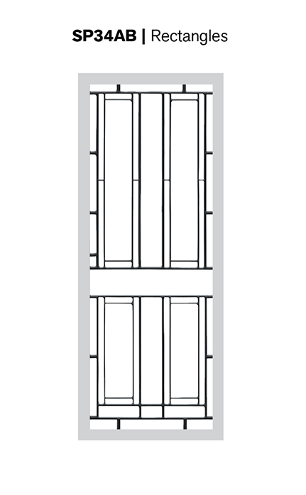 Designer Security Door Style 17