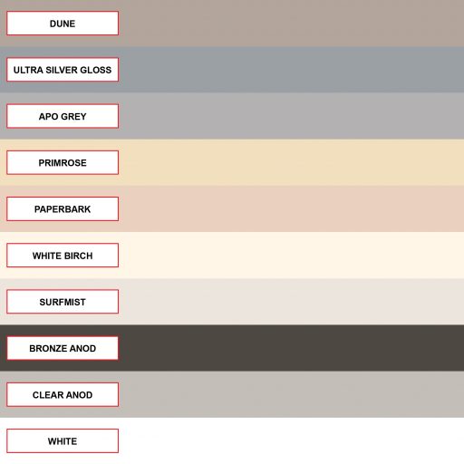 Diamond Grill Security Door Color Options 2