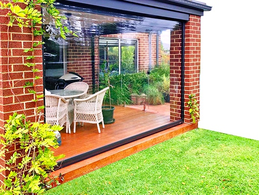 Zip Track Motorised Blinds detail 2