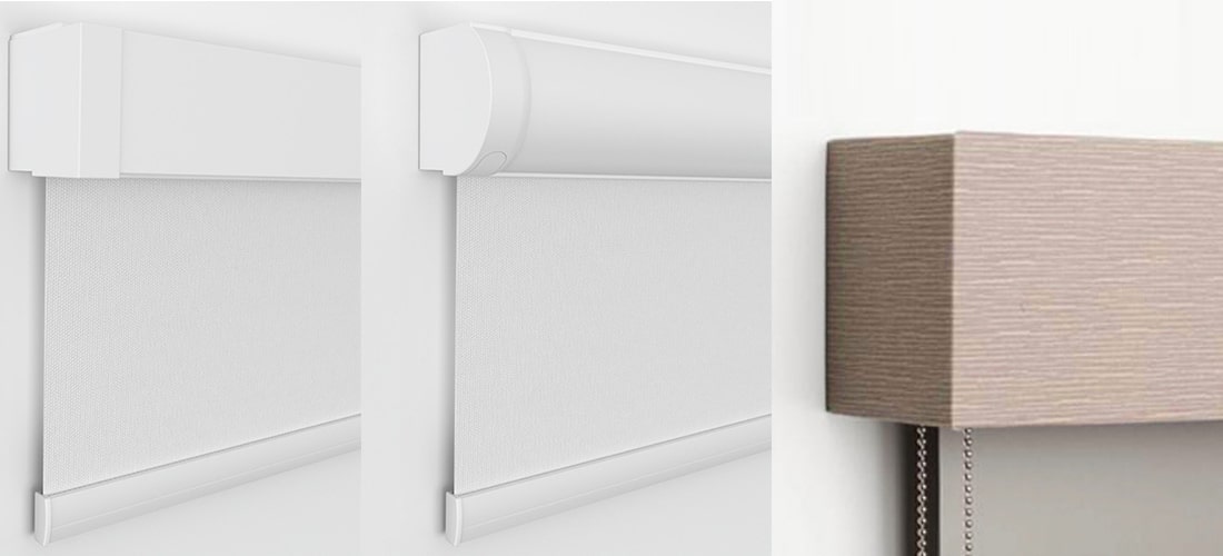 Pelmet finish detail